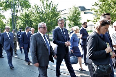 W Krakowie odbyły się uroczystości pogrzebowe Stanisława Szajny „Orła” - fot. Żaneta Wierzgacz