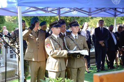 W Krakowie odbyły się uroczystości pogrzebowe Stanisława Szajny „Orła” - fot. Żaneta Wierzgacz