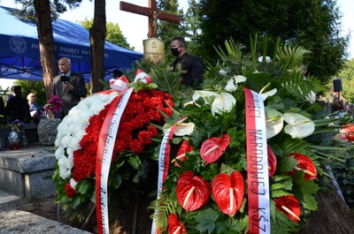 W Krakowie odbyły się uroczystości pogrzebowe Stanisława Szajny „Orła” - fot. Żaneta Wierzgacz