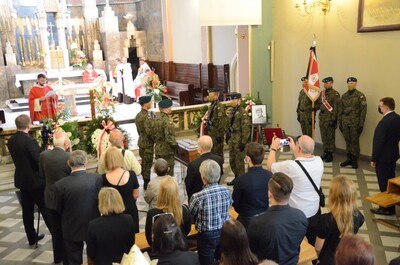 W Krakowie odbyły się uroczystości pogrzebowe Stanisława Szajny „Orła” - fot. Żaneta Wierzgacz