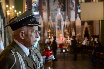 W Krakowie odbyły się uroczystości pogrzebowe Stanisława Szajny „Orła” - fot. Żaneta Wierzgacz