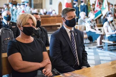 Uroczystości pogrzebowe Stanisława Szajny ps. „Orzeł” – 14 września 2020 r. Fot. Agnieszka Masłowska IPN