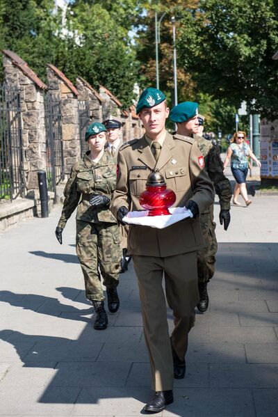 Uroczystości pogrzebowe Stanisława Szajny ps. „Orzeł” – 14 września 2020 r. Fot. Monika Wojtyca-Gaweł IPN