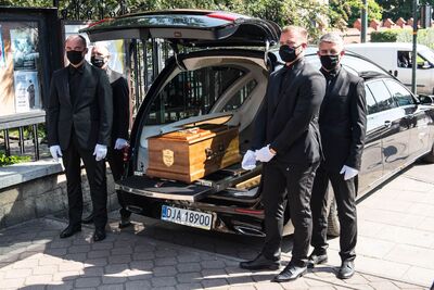 Uroczystości pogrzebowe Stanisława Szajny ps. „Orzeł” – 14 września 2020 r. Fot. Monika Wojtyca-Gaweł IPN