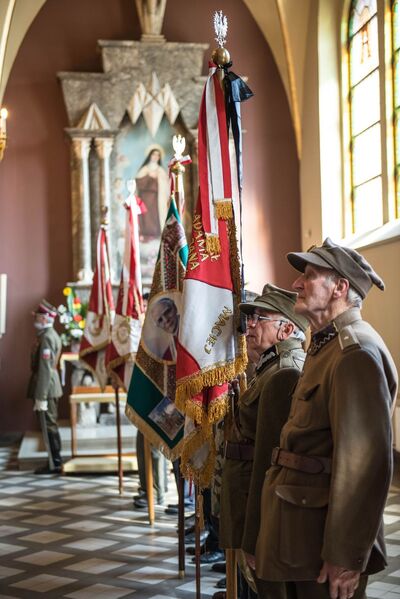 Uroczystości pogrzebowe Stanisława Szajny ps. „Orzeł” – 14 września 2020 r. Fot. Monika Wojtyca-Gaweł IPN