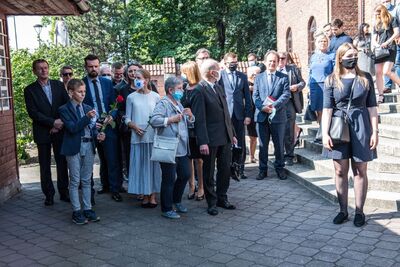 Uroczystości pogrzebowe Stanisława Szajny ps. „Orzeł” – 14 września 2020 r. Fot. Monika Wojtyca-Gaweł IPN