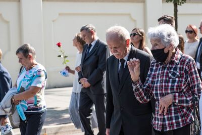 Uroczystości pogrzebowe Stanisława Szajny ps. „Orzeł” – 14 września 2020 r. Fot. Monika Wojtyca-Gaweł IPN