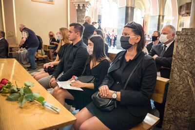 Uroczystości pogrzebowe Stanisława Szajny ps. „Orzeł” – 14 września 2020 r. Fot. Agnieszka Masłowska IPN