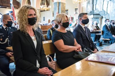 Uroczystości pogrzebowe Stanisława Szajny ps. „Orzeł” – 14 września 2020 r. Fot. Agnieszka Masłowska IPN