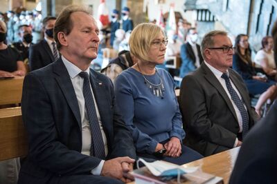 Uroczystości pogrzebowe Stanisława Szajny ps. „Orzeł” – 14 września 2020 r. Fot. Agnieszka Masłowska IPN