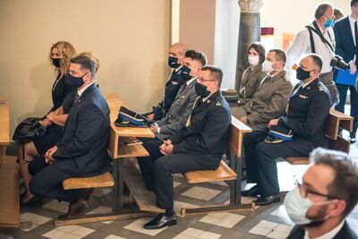 Uroczystości pogrzebowe Stanisława Szajny ps. „Orzeł” – 14 września 2020 r. Fot. Monika Wojtyca-Gaweł IPN