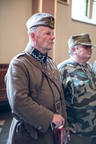 Uroczystości pogrzebowe Stanisława Szajny ps. „Orzeł” – 14 września 2020 r. Fot. Monika Wojtyca-Gaweł IPN