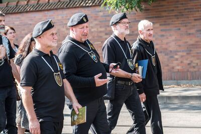 Uroczystości pogrzebowe Stanisława Szajny ps. „Orzeł” – 14 września 2020 r. Fot. Monika Wojtyca-Gaweł IPN