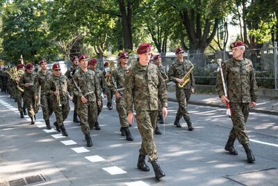 Uroczystości pogrzebowe Stanisława Szajny ps. „Orzeł” – 14 września 2020 r. Fot. Monika Wojtyca-Gaweł IPN