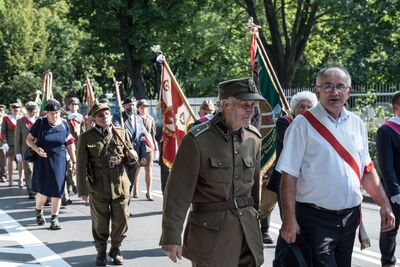 Uroczystości pogrzebowe Stanisława Szajny ps. „Orzeł” – 14 września 2020 r. Fot. Monika Wojtyca-Gaweł IPN