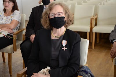 Działaczom opozycji wręczono w Krakowie Krzyże Wolności i Solidarności - fot. Żaneta Wierzgacz