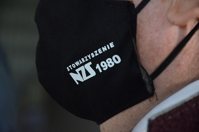 22.09.2020 w Krakowie uczczono pamięć nieżyjących działaczy NZS. Fot. Janusz Ślęzak (IPN)