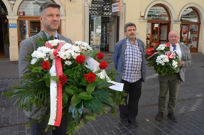 22.09.2020 w Krakowie uczczono pamięć nieżyjących działaczy NZS. Fot. Janusz Ślęzak (IPN)