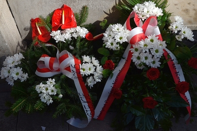 22.09.2020 w Krakowie uczczono pamięć nieżyjących działaczy NZS. Fot. Janusz Ślęzak (IPN)