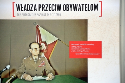 Kraków, 19.10.2020. Wystawa na Plantach o najdłuższym proteście głodowy w PRL. Fot. Janusz Ślęzak (IPN)