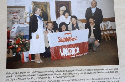 Kraków, 19.10.2020. Wystawa na Plantach o najdłuższym proteście głodowy w PRL. Fot. Janusz Ślęzak (IPN)