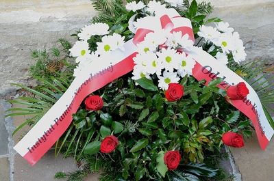 27.10.2020. W hołdzie płk. Franciszkowi Niepokólczyckiemu. Fot. Janusz Ślęzak (IPN)