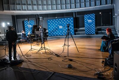 14.11.2020. Koncert on-line „Pieśń walki i tęsknoty”. Fot. Agnieszka Masłowska (IPN)