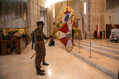 15.11.2020. VII Krakowskie Zaduszki za Żołnierzy Wyklętych-Niezłomnych. Fot. Agnieszka Masłowska (IPN)