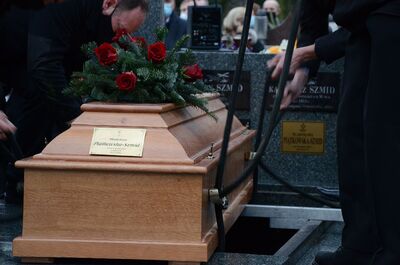 23.12.2020 w Tarnowie-Mościcach pochowano Władysławę Piątkowską-Szmid. Fot. Janusz Ślęzak (IPN)