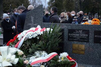 23.12.2020 w Tarnowie-Mościcach pochowano Władysławę Piątkowską-Szmid. Fot. Janusz Ślęzak (IPN)