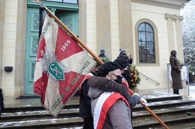Uroczystość pogrzebowa śp. Aleksandry Szemioth. fot. Żaneta Wierzgacz IPN