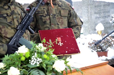 Uroczystość pogrzebowa śp. Aleksandry Szemioth. fot. Żaneta Wierzgacz IPN