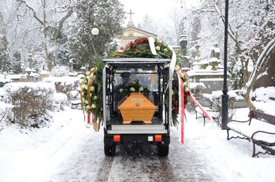 Uroczystość pogrzebowa śp. Aleksandry Szemioth. fot. Żaneta Wierzgacz IPN