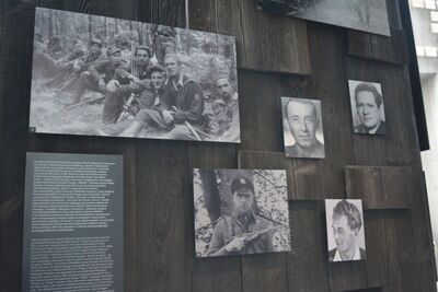 22.01.2021. Wizyta wiceprezesa IPN dr. Mateusza Szpytmy w Mauzoleum Martyrologii Wsi Polskich w Michniowie. Fot. Katarzyna Pronobis (IPN)