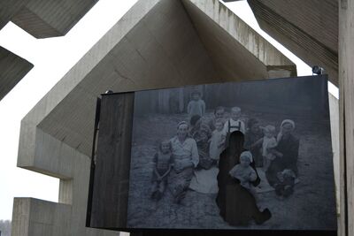 22.01.2021. Wizyta wiceprezesa IPN dr. Mateusza Szpytmy w Mauzoleum Martyrologii Wsi Polskich w Michniowie. Fot. Katarzyna Pronobis (IPN)