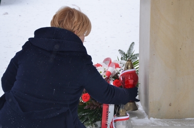 8.02.2021. Krakowski IPN oddał hołd majorowi „Łupaszce” w 70. rocznicę jego śmierci. Fot. Janusz Ślęzak (IPN)