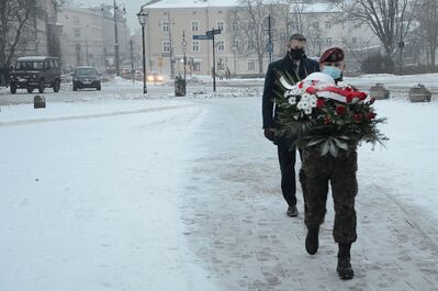 10.02.2021. Krakowskie uroczystości w 81. rocznicę pierwszej deportacji Polaków z Kresów Wschodnich. Fot. Janusz Ślęzak (IPN)
