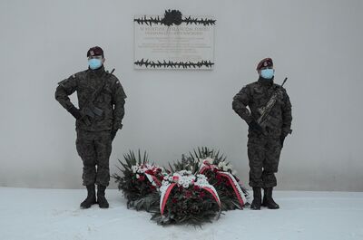 10.02.2021. Krakowskie uroczystości w 81. rocznicę pierwszej deportacji Polaków z Kresów Wschodnich. Fot. Janusz Ślęzak (IPN)