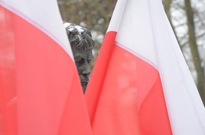 11.02.2021 w Krakowie uczczono gen. Kuklińskiego w 17. rocznicę jego śmierci. Fot. Janusz Ślęzak (IPN)