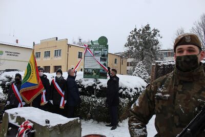 13.02.2021. 80. rocznica pierwszego zrzutu cichociemnych w Dębowcu. Fot. Janusz Ślęzak (IPN)