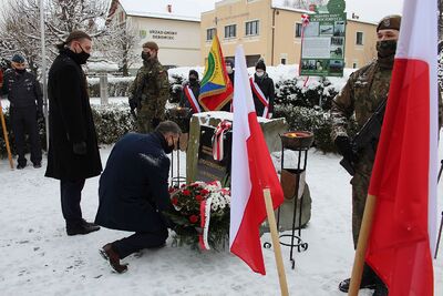 13.02.2021. 80. rocznica pierwszego zrzutu cichociemnych w Dębowcu. Fot. Janusz Ślęzak (IPN)