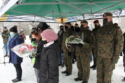 13.02.2021. 80. rocznica pierwszego zrzutu cichociemnych w Dębowcu. Fot. Janusz Ślęzak (IPN)