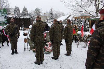 13.02.2021. 80. rocznica pierwszego zrzutu cichociemnych w Dębowcu. Fot. Janusz Ślęzak (IPN)