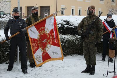 13.02.2021. 80. rocznica pierwszego zrzutu cichociemnych w Dębowcu. Fot. Janusz Ślęzak (IPN)