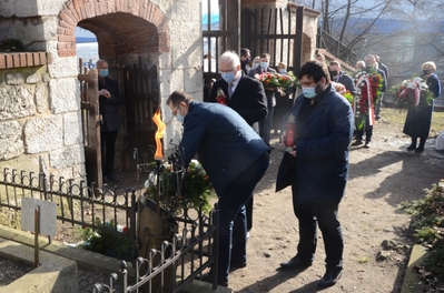 175. rocznica śmierci Edwarda Dembowskiego - fot. Janusz Ślęzak