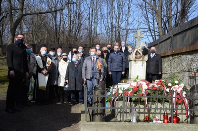 175. rocznica śmierci Edwarda Dembowskiego - fot. Janusz Ślęzak