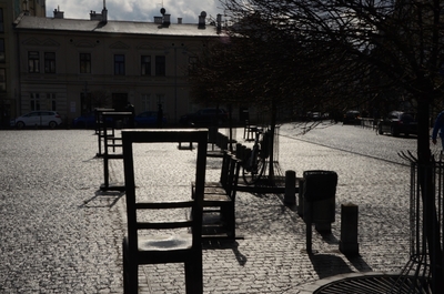 12.03.2021. Uroczystości w przeddzień 78. rocznicy likwidacji krakowskiego getta. Fot. Janusz Ślęzak (IPN)