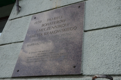 12.03.2021. Uroczystości w przeddzień 78. rocznicy likwidacji krakowskiego getta. Fot. Janusz Ślęzak (IPN)