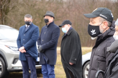 12.03.2021. Uroczystości w przeddzień 78. rocznicy likwidacji krakowskiego getta. Fot. Janusz Ślęzak (IPN)