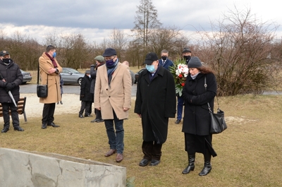 12.03.2021. Uroczystości w przeddzień 78. rocznicy likwidacji krakowskiego getta. Fot. Janusz Ślęzak (IPN)
